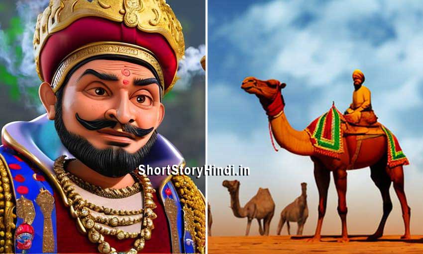 Akbar Birbal Oont ki Gardan story