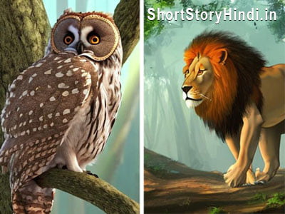 The Owl and The Lion short story