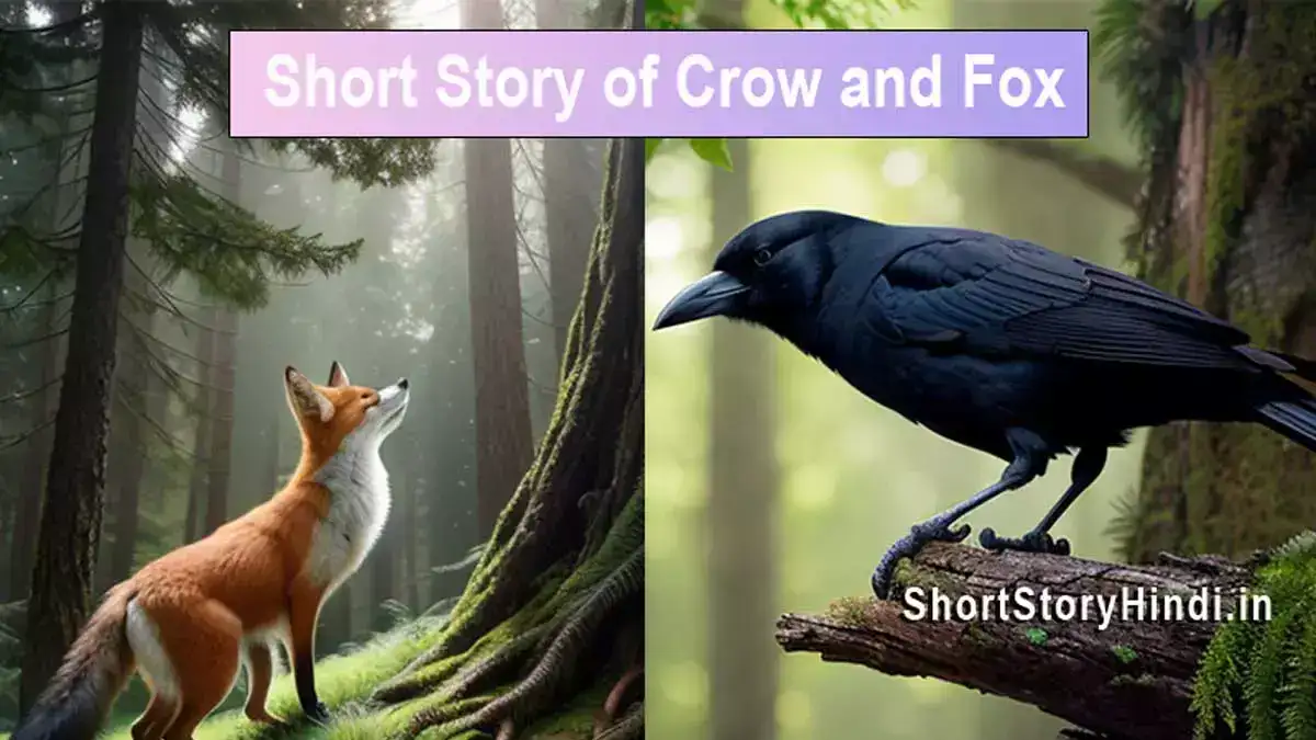 Short Story of Crow and Fox